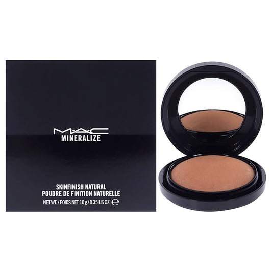 MAC Mineralize Skinfinish Natural - Medium Deep Powder Women 0.35 oz-BrightBean Baby