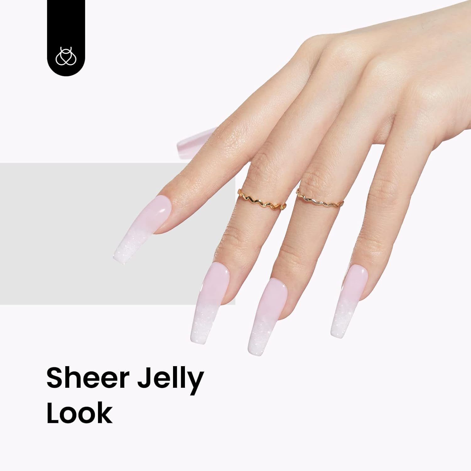 Beetles White Gel Nail Polish-15 ml Shimmer Glitter Milky White Gel Nail Polish Soak Off UV/LED Lamp Nail Art Manicure Salon DIY for French Nail Home Gift for Women Girls-BrightBean Baby