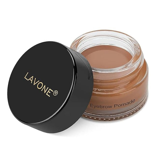 Eyebrow Pomade - Waterproof Brow Pomade for Long-lasting Results,Smudge Proof and Sweat Resistant Formula,Natural Eyebrow Makeup for All Skin Types and Tones - Caramel-BrightBean Baby