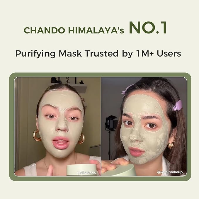 Purifying Green Tea Mask, Natural Facial Clay Mask Deep Pore Cleansing with Green Tea Extract and Portulaca Extract, for Clogged Pores, Detoxifies & Balance Oil, 3.52 fl.oz-BrightBean Baby