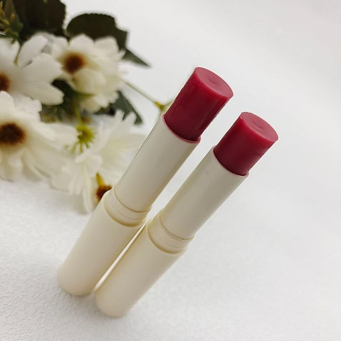 2PC Lip Balm Fade Dark Pigment Whitening Moisturizing Lip Hyaluronic Acid Exfoliating Dead Skin Lightening Lip Care (Red)-BrightBean Baby