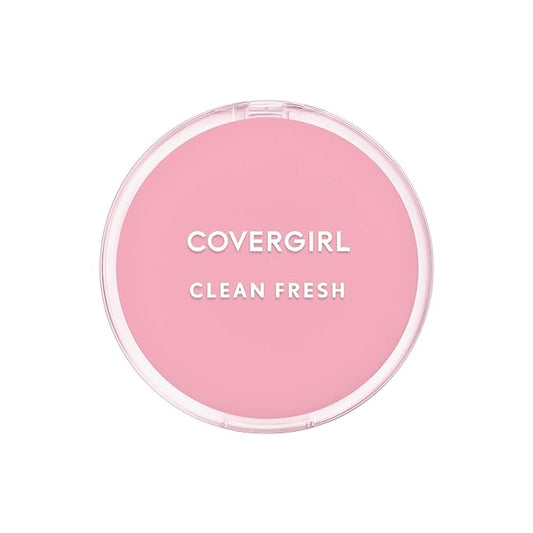 COVERGIRL Clean Fresh Pressed Powder, Tan, 0.35 Oz-BrightBean Baby