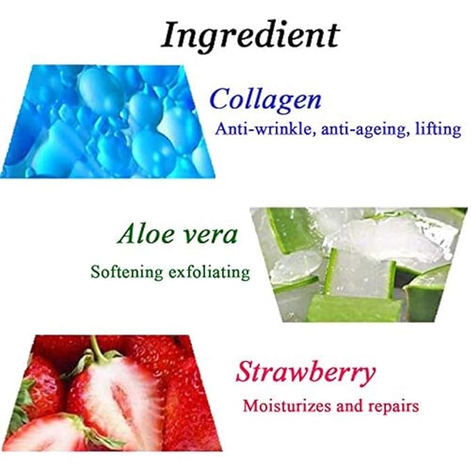 Lip Mask, 30PCS Collagen Crystal Pink Lip Care Gel Pads Treatment, Moisturizing Anti-Wrinkle Anti-Aging Firm Hydrate Lips, Remove Dead Skin Moisture Essence Make Your Dry Lip Attractive Sexy-BrightBean Baby