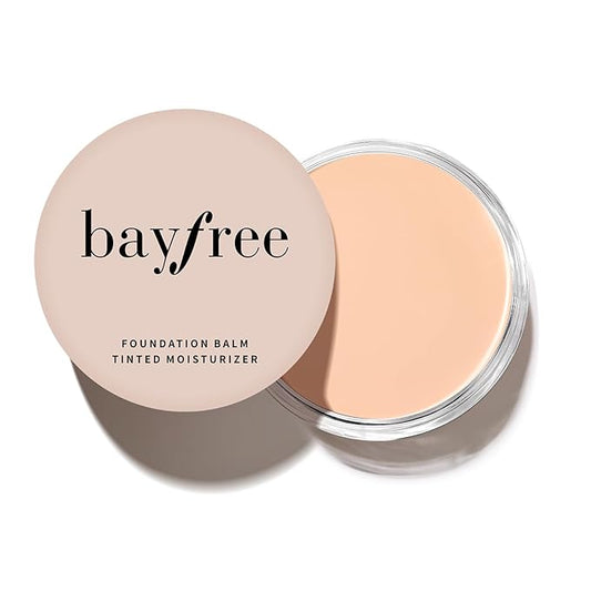 Foundation Balm, Matte Full Coverage Cream Foundation, Mature Skin Foundation, Creamy, Waterproof, Lightweight Face Makeup, 0.99 oz (CREAMY NATURAL)-BrightBean Baby