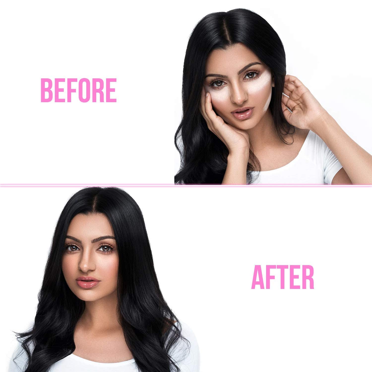 Beauty Bakerie Flour Setting Powder for Foundation, Loose Face Powder Makeup, Perfect for Oily Skin, Long-Lasting Matte Finish, Ideal for Baking and Blurring, 0.5oz, Rice (White)-BrightBean Baby