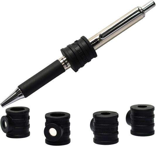 Stick-O Pen Magnetic Pen Pencil Holder - Holds Most pens, pecils and Thin Markers. Ideal for Fridge, Task Boards, Workshops, Classrooms, Offices and Kitchens. (Five Pack)-BrightBean Baby