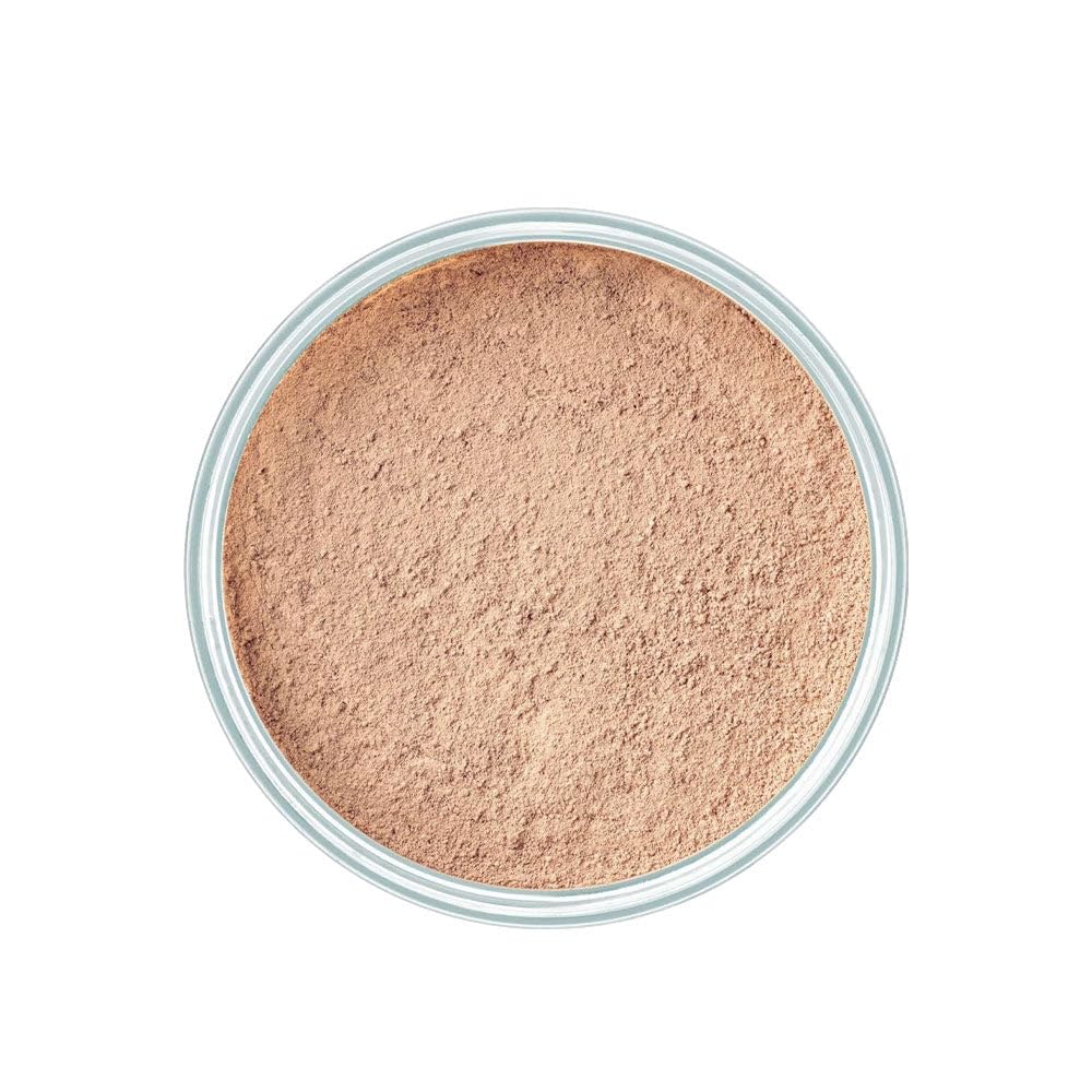 ARTDECO Mineral Powder Foundation - natural beige – loose setting powder for a smooth finish - medium coverage - perfect for sensitive & oily skin - makeup with zinc & magnesium - vegan-0.53 Oz-BrightBean Baby