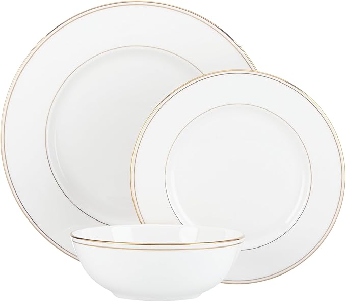 Lenox 853808 Federal Gold 3-Piece Place Setting