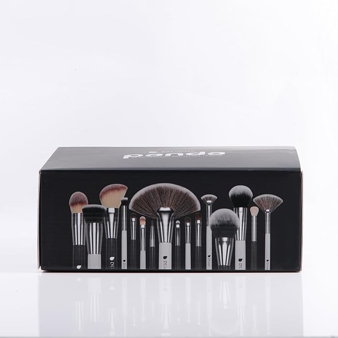 DUcare Professional Makeup Brushes 31Pcs Panda Series Makeup Brush Set Kabuki Foundation Blending Face Powder Blush Concealers Eye Shadows With Leather Case Organizer-BrightBean Baby