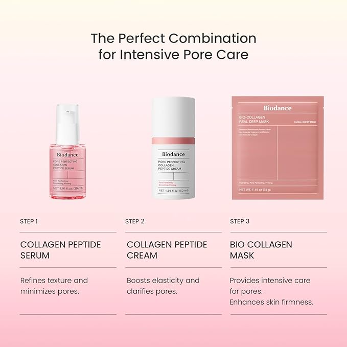 BIODANCE Bio-Collagen Real Deep Mask, Hydrating Overnight Hydrogel Mask, Pore Minimizing, Plumping, Elasticity Improvement, Korean Skincare | 1.19oz(34g) x 16ea-BrightBean Baby