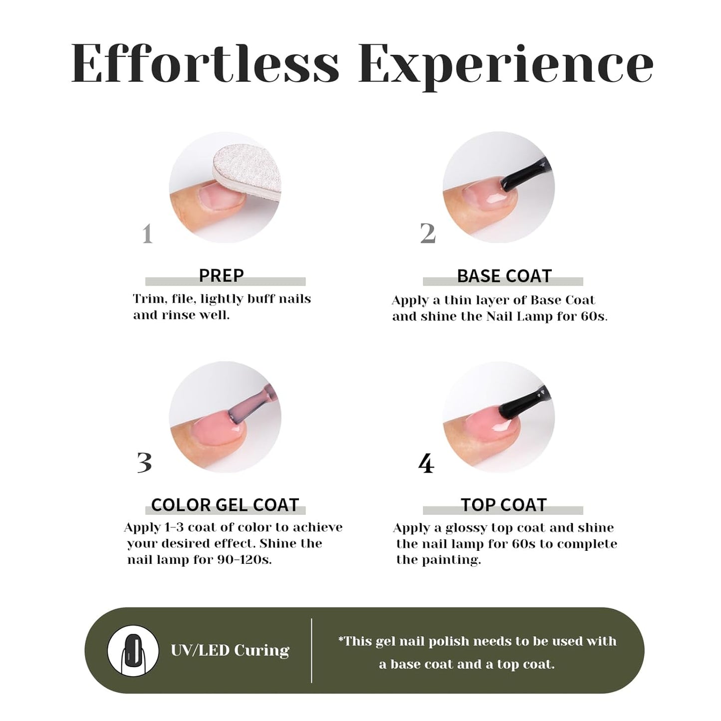 Olive Green Color Glitter Gel Nail Polish,15ml UV/LED Soak Off Sparkly Shimmer Green Gel Polish for Manicure Salon or DIY Nail Art at Home,All Seasion Color Gel - GP0114-BrightBean Baby