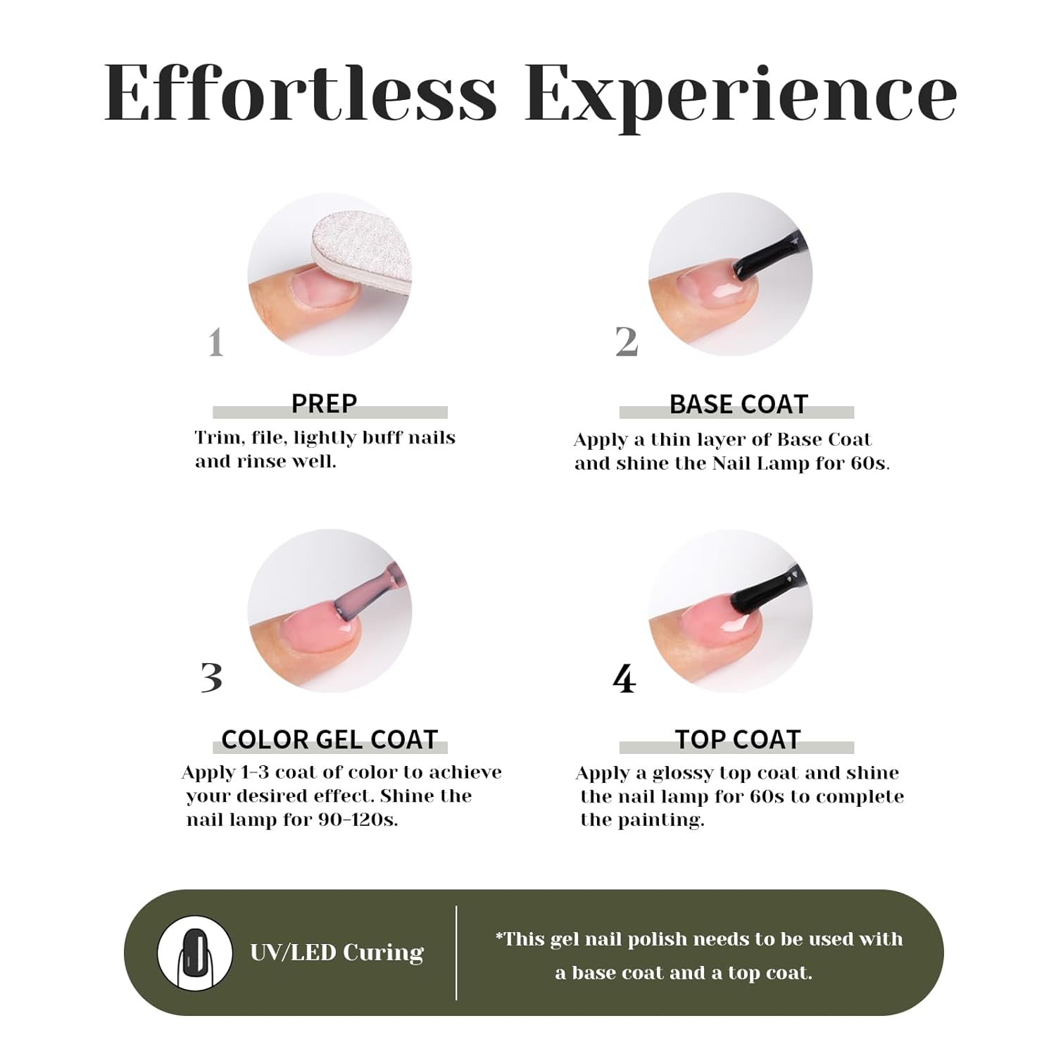 Olive Green Color Glitter Gel Nail Polish,15ml UV/LED Soak Off Sparkly Shimmer Green Gel Polish for Manicure Salon or DIY Nail Art at Home,All Seasion Color Gel - GP0114-BrightBean Baby