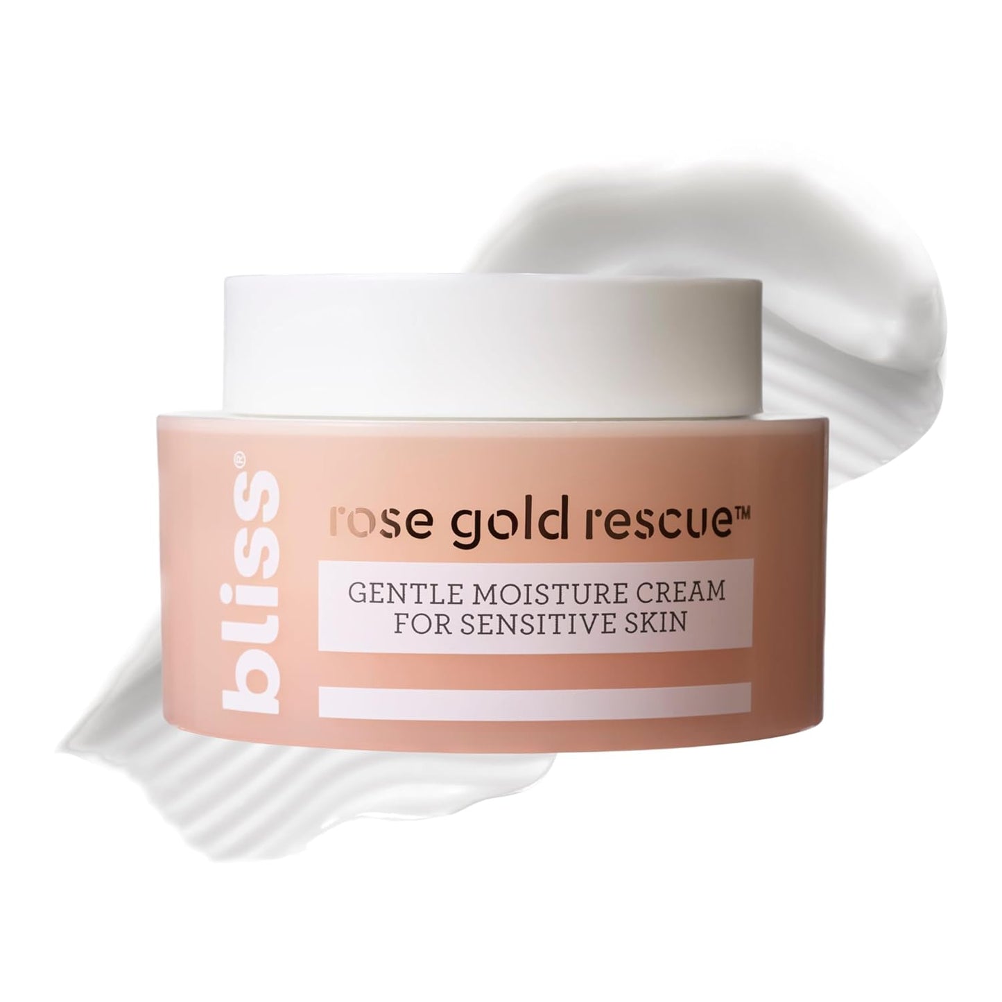Bliss Rose Gold Rescue Gentle Moisturizer for Sensitive Skin | Fragrance-Free, Calming Daily Hydration with Rose Water & Colloidal Gold| 1.7 oz-BrightBean Baby