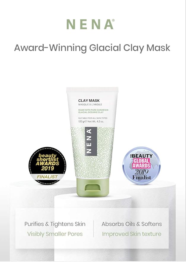 NENA Natural Skincare Kit | 4-Piece Daily Skin Essentials for Women & Men - for Dry, Oily, Normal and Sensitive Skin | EWG Verified, Cruelty Free & Vegan-Friendly-BrightBean Baby