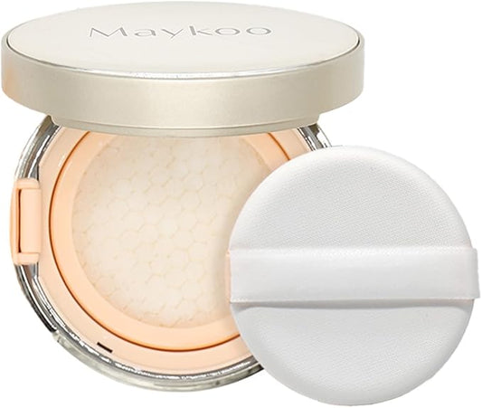 Face Oil Blotting Cushion Instead of Oil Blotting Paper Sheets for Oily Skin, Oil Absorbing Liquid Mattifying Cushion, Moisturizing & Smoothing Pores with Natural Tea Tree, Oil control for Make Up-BrightBean Baby