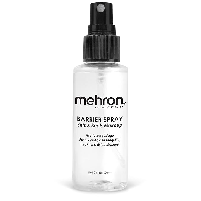Mehron Makeup Barrier Spray | Setting Spray for Makeup | Makeup Setting Spray for Face 2 fl oz (60 ml)-BrightBean Baby