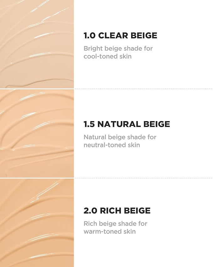 THESAEM Cover Perfection Concealer Foundation - 24H Coverage, Light Liquid Texture - Ideal for Oily, Combination Skin, Provides Semi-Matte, Smooth Finish, 1.01 fl.oz. (1.5 Natural Beige)-BrightBean Baby