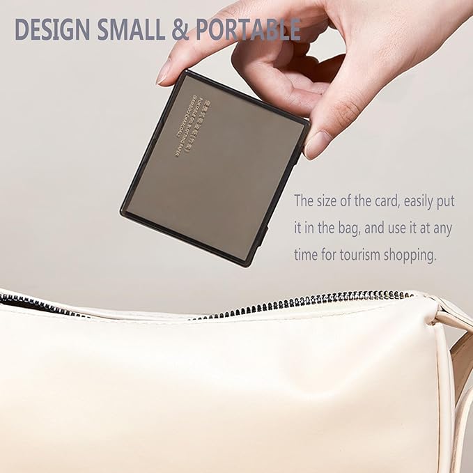 Natural Bamboo Charcoal Facial Oil Blotting Paper,100pcs Oil Blotting Sheets with Portable Mirror & Makeup Puff for Oily Face Skin,Oil Control Film Easy Take Out Handy Friendly Oil Absorbing Tissues-BrightBean Baby