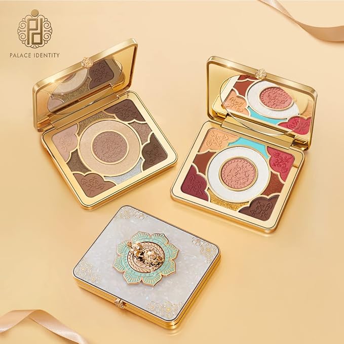 zeesea [Palace Identity Tang Romance Makeup Palette (02# Orange Frost)-BrightBean Baby