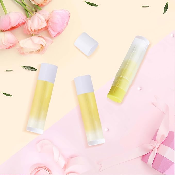 100 Pcs 5.5ml Bulk Empty Lip Balm Tubes Refillable Plastic Lip Gloss Container Travel Lipstick Tubes Chapstick Tubes Holder For DIY Homemade Lip Balm (clear)-BrightBean Baby