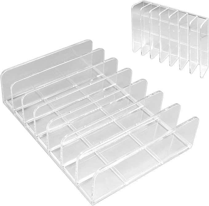 Makeup Organizer, Compact Makeup Palette Organize, for Bathroom Countertops, Vanities, Cabinets, Sleek Modern Cosmetics Storage Solution for - Eyeshadow Palettes, Contour Kits, Blush-BrightBean Baby