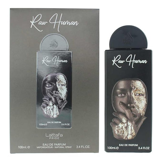 Lattafa Pride Raw Human Eau de Parfum Spray for Unisex, 3.4 Ounce-BrightBean Baby