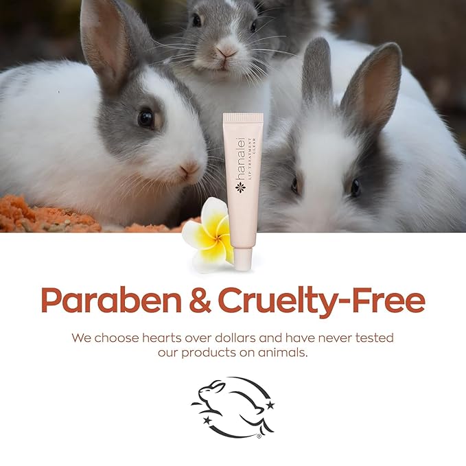 Hanalei Lip Treatment Duo – Hydrating Lip Balm & Repair for Dry, Chapped Lips with Kukui Oil, Shea Butter, Agave & Grapeseed Oil – Clear Lip Moisturizer & Conditioner, Full & Mini Travel-Size-BrightBean Baby