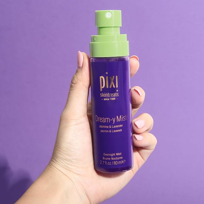 Pixi Beauty Dream-y Mist | Elixir Facial Mist | Help Hydrate & Preserve Skin with Jasmine, Lavender, Chamomile, 80ml-BrightBean Baby