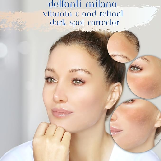 VITAMIN C & RETINOL DUO PACK Full Size Facial Day Cream and Eye Contour Cream • Brightening and Dark Spot Corrector-BrightBean Baby