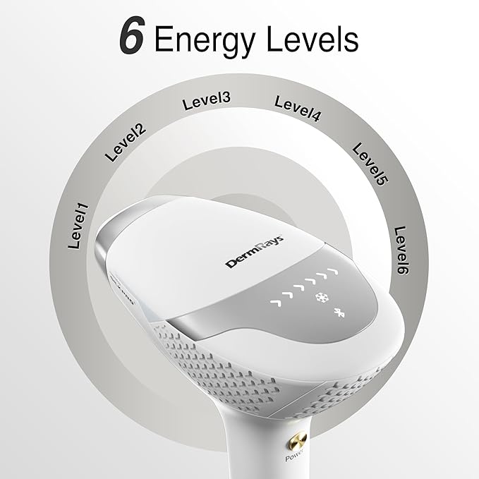 Diode Laser Hair Removal for Men and Women, V8S for Skin Tone 1-5, Permanent Reduction in Hair Regrowth, The World's First FDA-cleared Home-use Wide-Angle 810nm Laser Hair Removal Device-BrightBean Baby