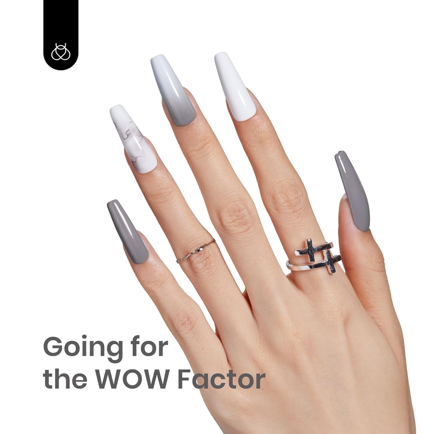 beetles 15 ml Gray Gel Nail Polish Neutral Light Pastel Solid Grey Color Soak Off LED UV Lamp DIY Manicure Decoration Nail Art Design Salon at Home Gift for Women Girls-BrightBean Baby