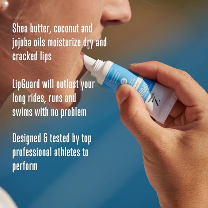 Zealios LipGuard - SPF 28 - UVA/UVB Sunscreen Protection & Repair Chapped Lips - Broad Spectrum Protection Lip Balm - Sensitive Skin Safe - Paraben Free Coconut Jojoba Oils Lip Applicator - Pack of 3-BrightBean Baby