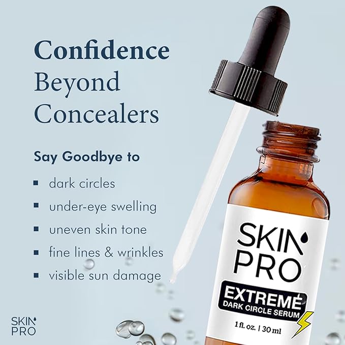 Extreme Dark Circle Serum - Under Eye Treatment for Dark Circles, Puffiness, Wrinkles & Fine Lines - Revitalizing, Anti-Aging & Eye Depuffer Serum for Eye Skin Care l 30 ml-BrightBean Baby