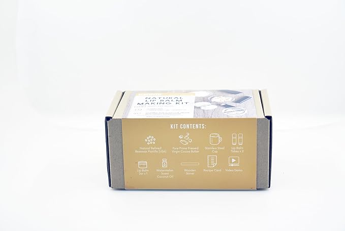 Lip Balm Making Kit - DIY Crafti-Kit for Beginners (Natural Lip Balm Kit)-BrightBean Baby