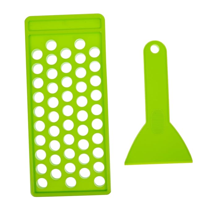 50 Lipstick Filling Mold Lip Balm Filling Spatula Lip Gloss Tray Labels for Tubes Lip Tubes Stand Tray Lip Balm Container Tray Lip Treatment Kit Diy Kit Supplies Manual Plastic-BrightBean Baby