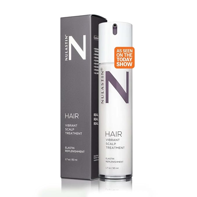 NULASTIN Hair Serum - HAIR Vibrant Scalp Treatment - Promote Scalp Care & Thicker Looking Volume in Thinning Hair - With Keratin & Peptides to Help Minimize Visible Shedding (1.7 Oz)-BrightBean Baby
