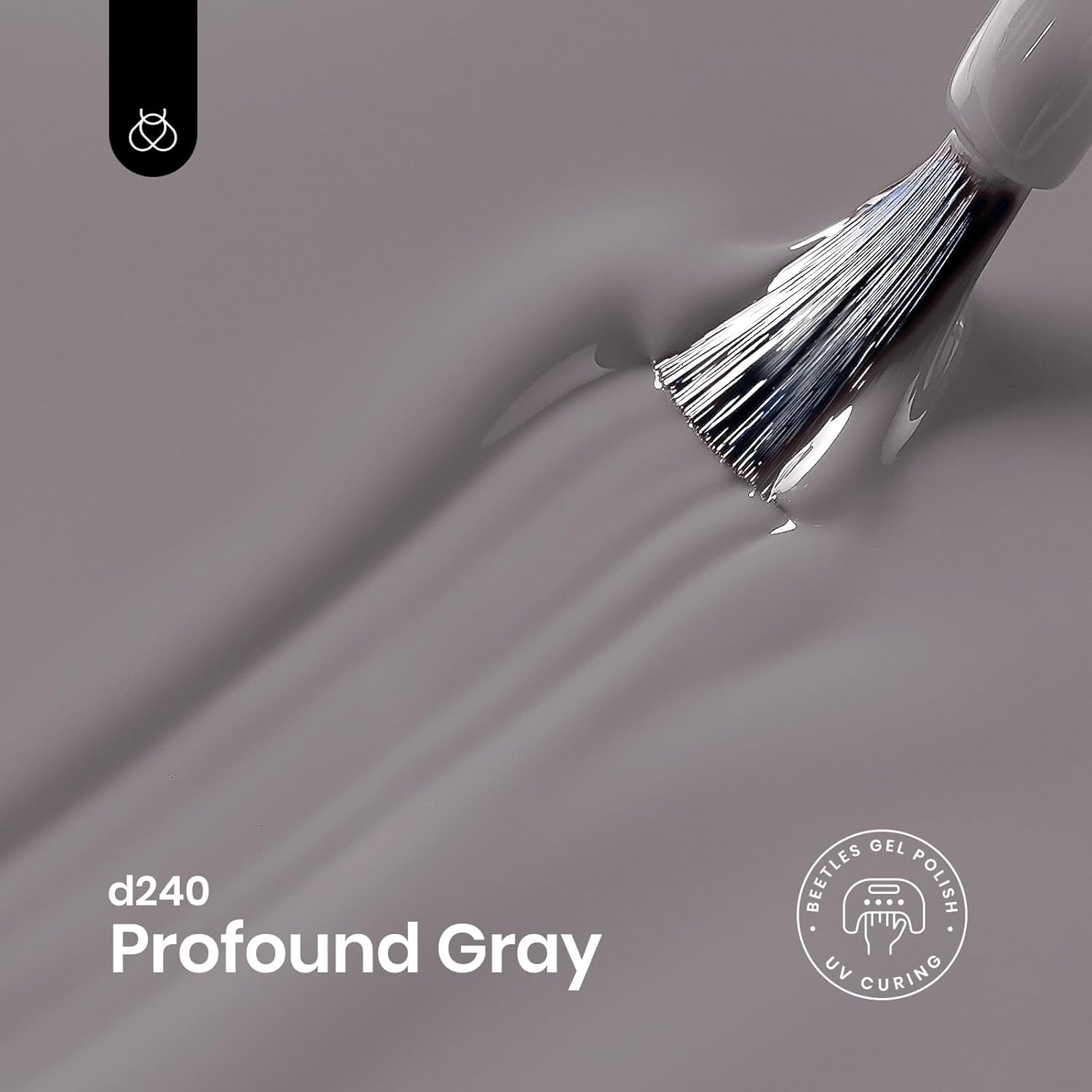 beetles 15 ml Gray Gel Nail Polish Neutral Light Pastel Solid Grey Color Soak Off LED UV Lamp DIY Manicure Decoration Nail Art Design Salon at Home Gift for Women Girls-BrightBean Baby