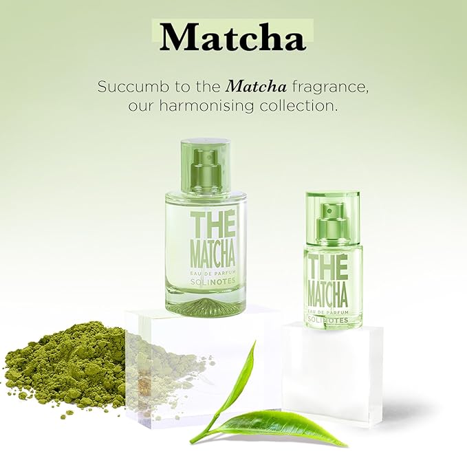 SOLINOTES Matcha Tea Perfume for Women - Eau De Parfum | Delicate Floral and Soothing Scent - Made in France - Vegan - 1.7 fl.oz-BrightBean Baby