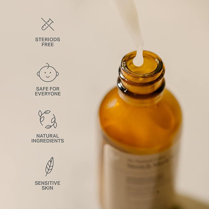 Birth Skincare Stretch Mark Serum for Pregnancy and Postpartum. Natural and safe for sensitive skin and all skin types. 𝐌𝐚𝐝𝐞 𝐢𝐧 𝐂𝐚𝐧𝐚𝐝𝐚, 2oz | 59 ml-BrightBean Baby