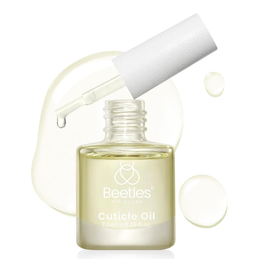 Beetles 7.5ml Cuticle Oil Nail Oil Cuticle Care for Nail, Damaged Cuticles, Stronger Nails Spa and Hand Manicure Essentials for Repaired Thin Nails DIY Home for Women-BrightBean Baby