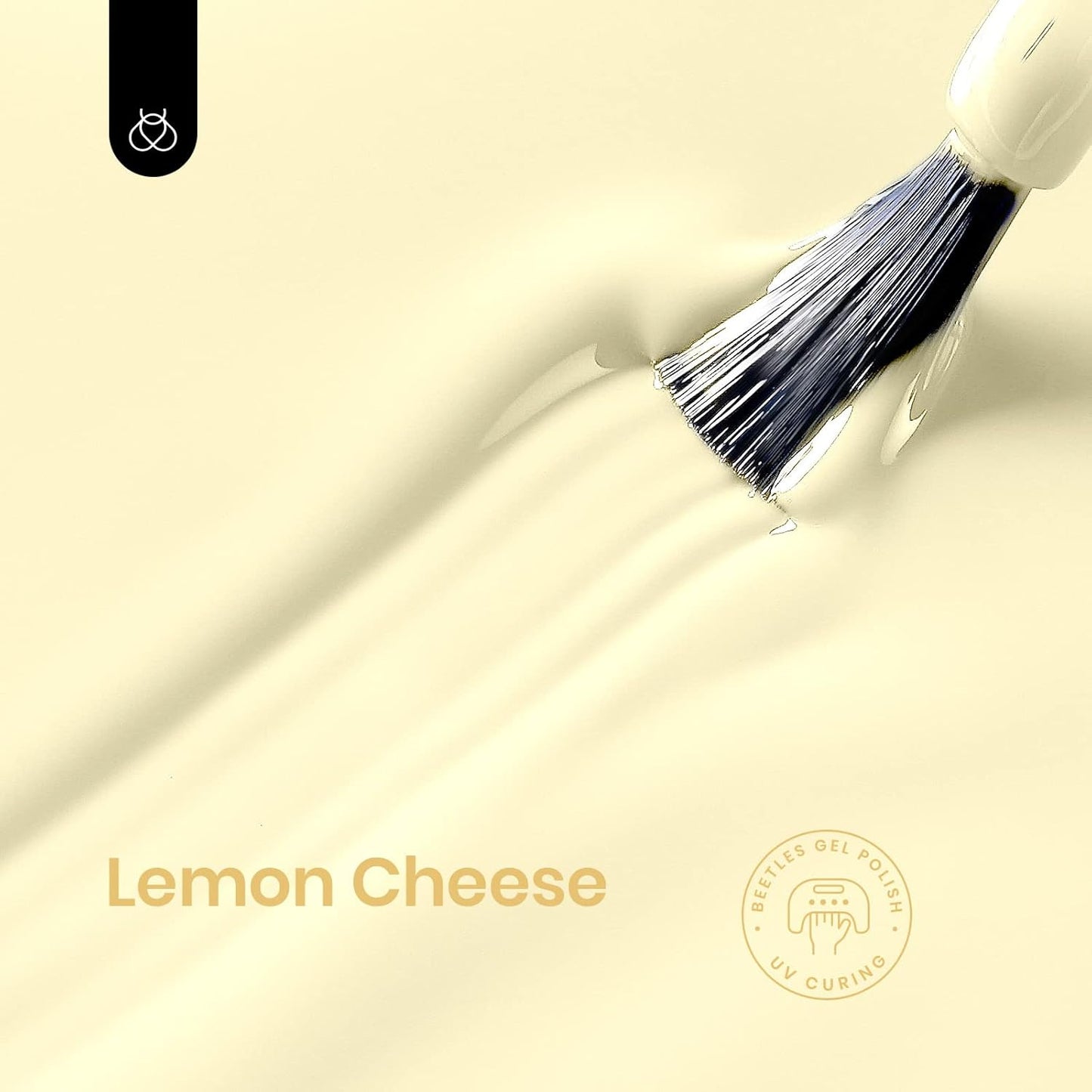 Beetles Gel Nail Polish, 1Pcs 15ml Pastel Yellow Gel Nail Polish Lemon Cheese Soak Off Uv LED Nail Art DIY Manicure At Home Gift for Girls Women-BrightBean Baby