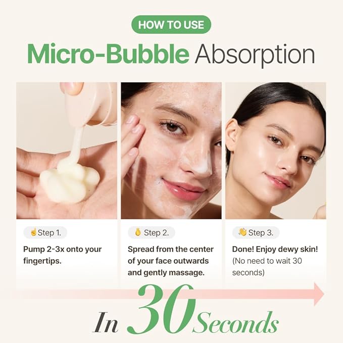 MENOKIN 30 Seconds Quick Bubble Mask [CLEAR] - [Cica] in Micro-bubbles For Soothing & Skin Strengthening, Hydration, Clearer Complexion, Korean Skin Care Essential, 70 Uses, 3.21 fl.oz-BrightBean Baby