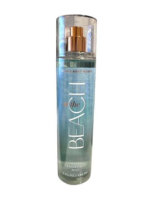 Bath and Body Works Fine Fragrance Mist 8 Ounce At The Beach Full Size Spray-BrightBean Baby