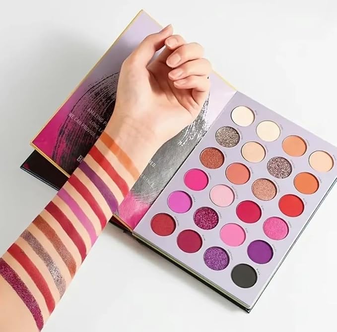 Generic Majical Book of Beauty Makeup Palette, 72 Colors, 3-Layer Folding Book, Eyeshadow Palette, Long Lasting-BrightBean Baby