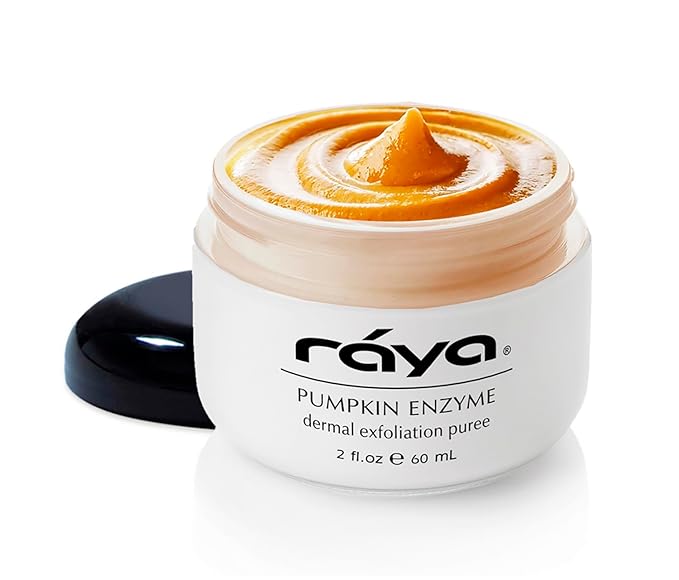 Raya Pumpkin Enzyme Facial Puree (127) | Gentle and Exfoliating Treatment for All Skin | Reduces Fine Lines and Minimizes Pore Size-BrightBean Baby