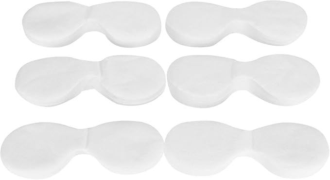 Eye Paper 600pcs Disposable Cotton DIY Eye Paper, Beauty Salon Eye Sheet for Moisturizing Paper Eye s Toner Lotion Paper.-BrightBean Baby