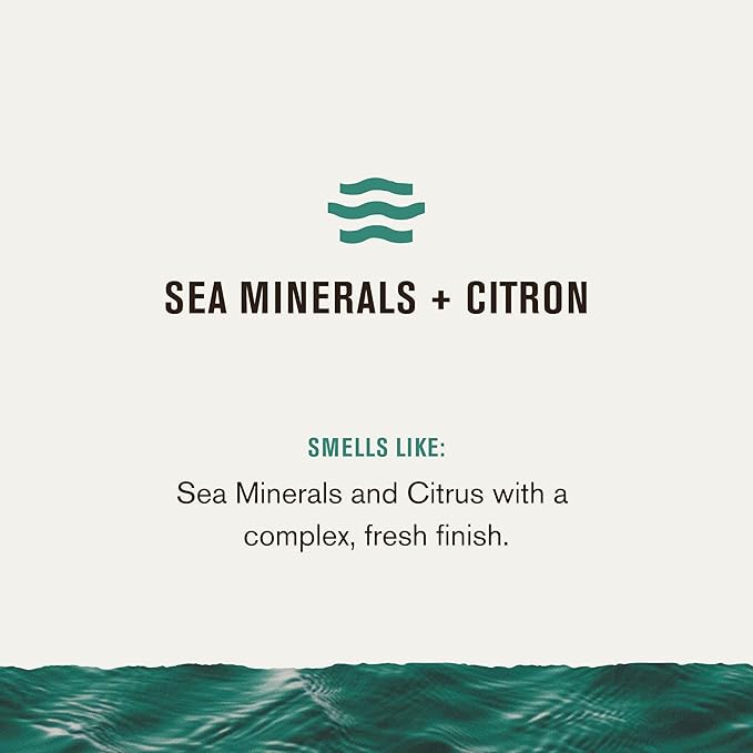 Every Man Jack Nourishing Sea Minerals + Citron Mens Body Wash for All Skin Types - Naturally Derived Ingredients - Cleanse and Hydrate Skin with Coconut and Glycerin - 24oz 2 Bottles-BrightBean Baby