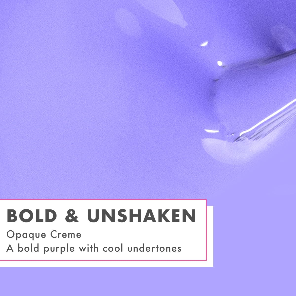 Olive & June Gel Polish | UV LED Nail Lamp Needed | Long Lasting Formula | Up to 21 Days of Wear | Damage-Free Removal | Salon-Quality Manicure at Home | Bold & Unshaken | Bold Purple-BrightBean Baby