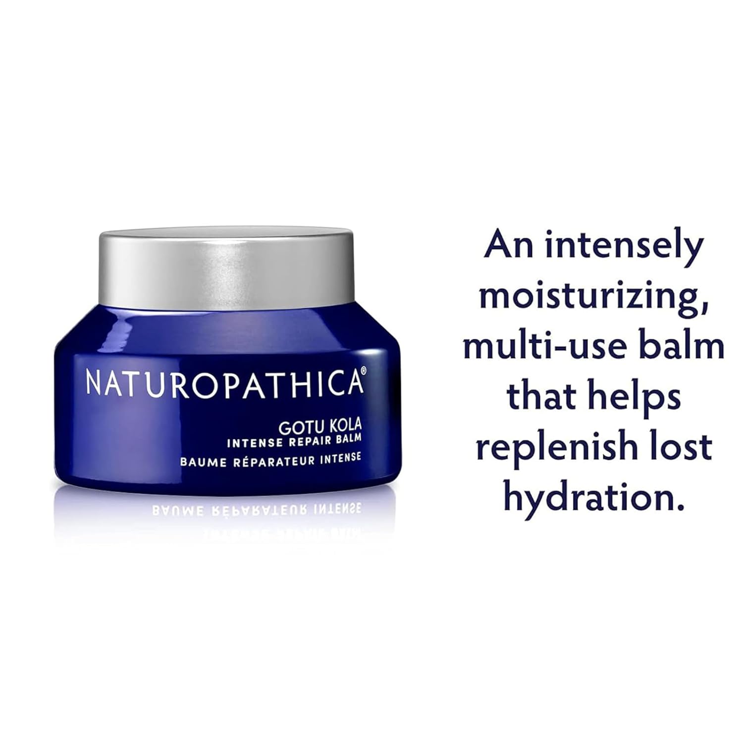 Naturopathica Gotu Kola Intense Repair Balm, Daily Facial Moisturizer for Skin Barrier Repair, Hydrating Face Cream to Help Reduce Redness, 2.8 oz-BrightBean Baby