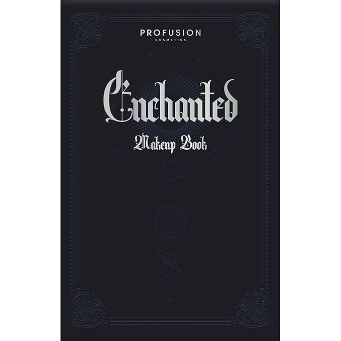 Profusion Cosmetics 5-pc Makeup Look Book, Long Lasting Eye Makeup for Women Eye Brightening Pressed Glitter with Eyeshadow Brush and Black Eyeliner, Easy To Clean and Convenient Makeup Sharpener-BrightBean Baby